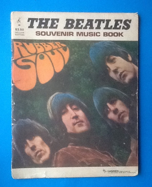 Beatles Souvenir Music Book Rubber Soul 1966