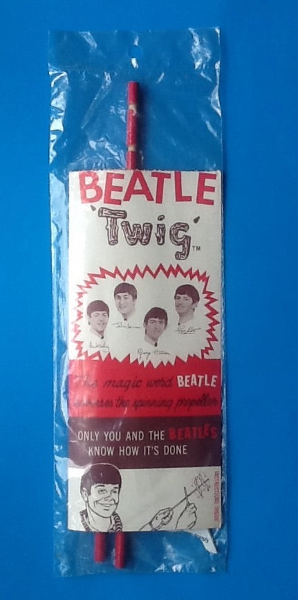 Beatles Original Unused Still Sealed Twig Toy