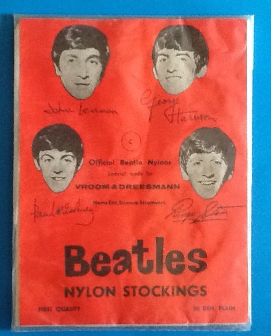 Beatles Original Unused Still Sealed Stockings