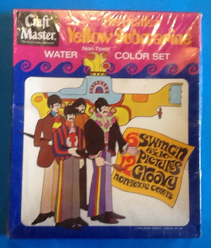 Beatles Original Water Color Set Craftmaster