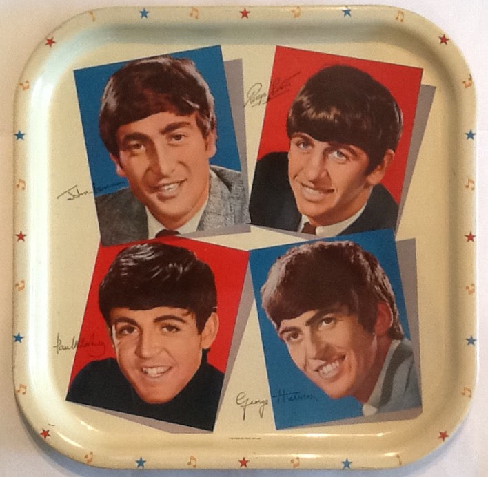 Beatles Original Worcester Metal Tray
