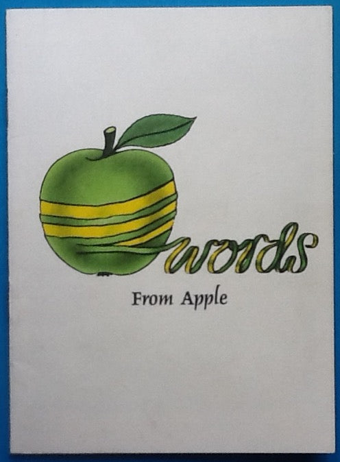 Beatles Words From Apple Artists and Releases Catalogue 1970