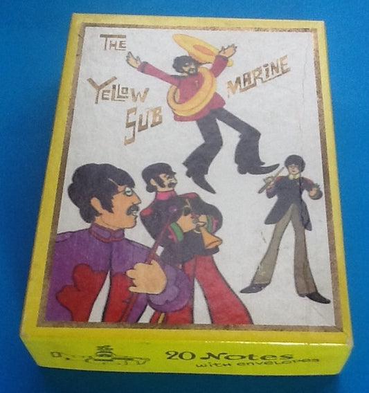 Beatles Yellow Submarine 20 Greeting Cards Set 1968