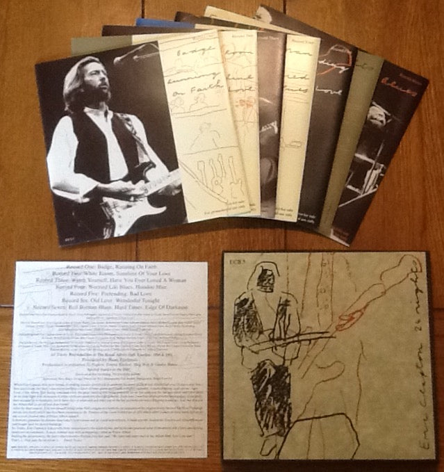 Eric Clapton 24 Nights 7 x 7” Vinyl Singles Promo Box Set UK 1991