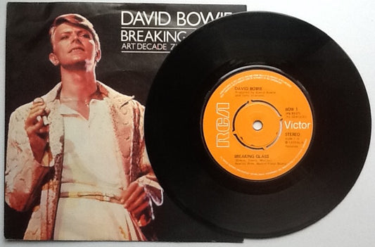 David Bowie Breaking Glass 3 Track 7" Vinyl in Picture Sleeve RCA 1978