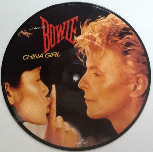 David Bowie China Girl 2 Track 7" Picture Disc Vinyl Single 1983