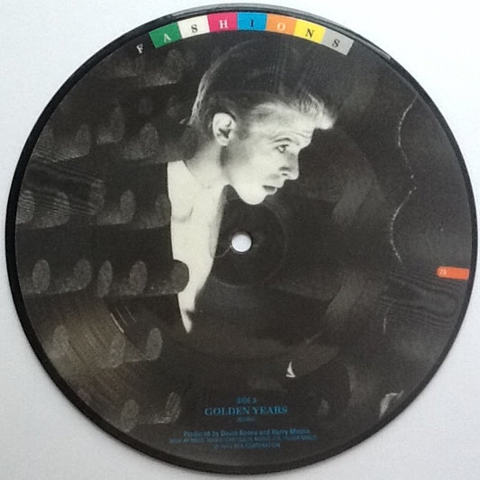 David Bowie Golden Years 2 Track 7" Picture Disc Vinyl Single 1982