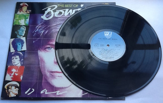 David Bowie The Best of Bowie 16 Track 1st Pressing Vinyl Album LP France 1981