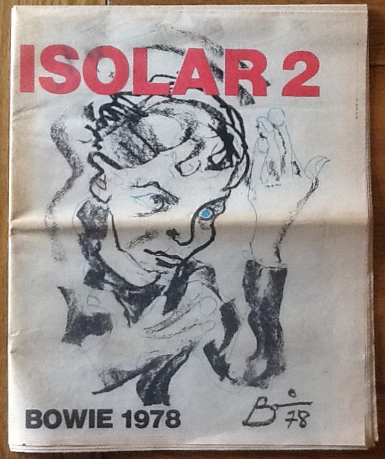 David Bowie Original Concert Newspaper Programme Isolar 2 Tour 1978