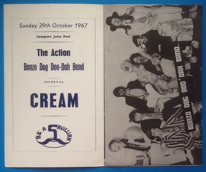 Cream Programme London 1967