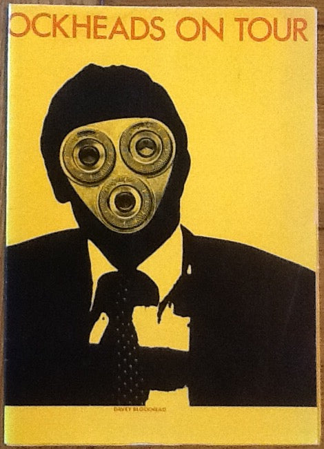 Ian Dury and the Blockheads Original Concert Programme Poster UK Tour 1978