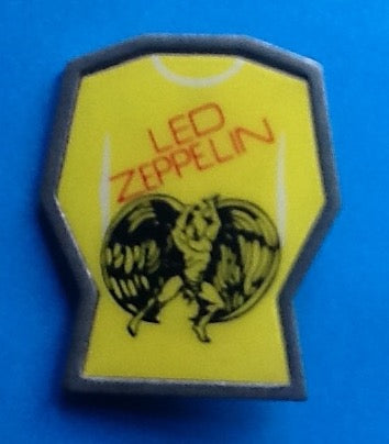 Led Zeppelin Original Vintage Swan Song Enamel - Metal Pin Badge