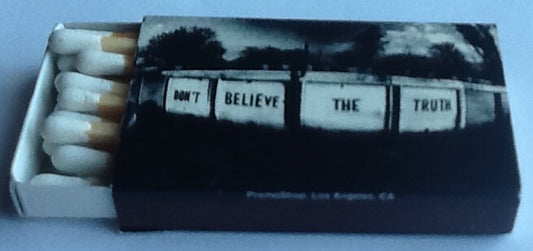 Oasis Don't Believe The Truth Original Unused Promo Box of Matches 2005