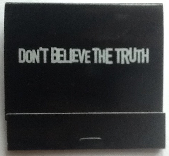 Oasis Don’t Believe the Truth Promo Unused Book of Matches 2005