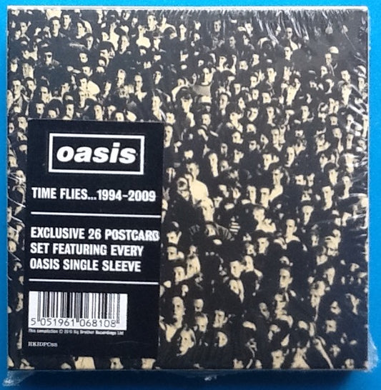 Oasis Time Flies 1994-2009 Still Sealed Promo 26 Postcard Set 2010