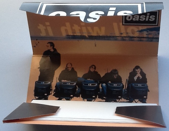 Oasis Roll With It Original Unused Promo Oversized Rizla Papers 1995