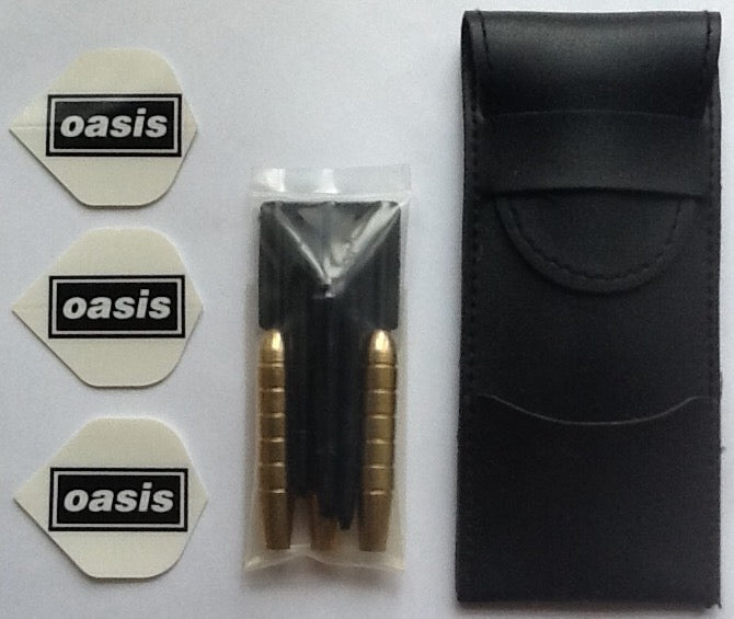 Oasis Stop The Clocks Rare Unused NMint Promo Set of Darts