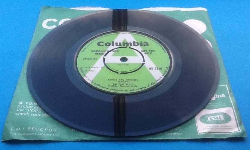 Pink Floyd Apples and Oranges Original NMint Promo Demo 7” Vinyl Single 1967