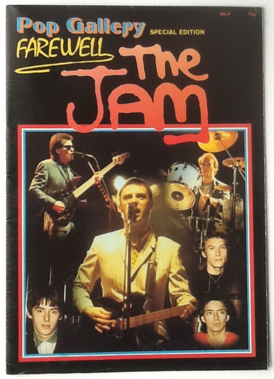 Jam Original Fold Out Poster Magazine Pop Gallery Farewell The Jam