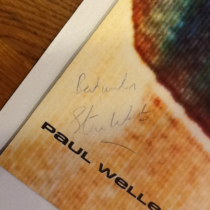 Paul Weller Steve White Zeke Manyika Signed Autographed Tour Programme 1992