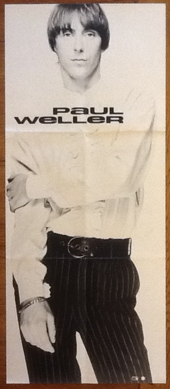 Paul Weller Self Titled LP Original Promotional Poster Germany 1992