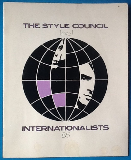 Style Council Original Concert Programme Internationalists December 1985