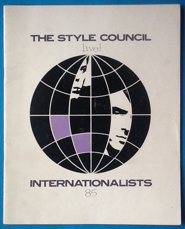 Style Council Concert Programme June 1985
