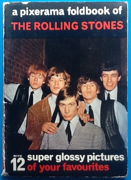 Rolling Stones A Pixerama Foldbook of 12 Pictures Wolfe 1964