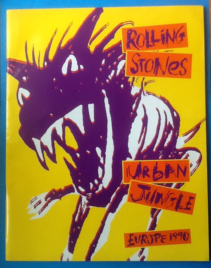 Rolling Stones Concert Programme Europe 1990
