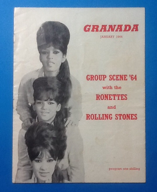 Rolling Stones Programme Group Scene '64 Tour