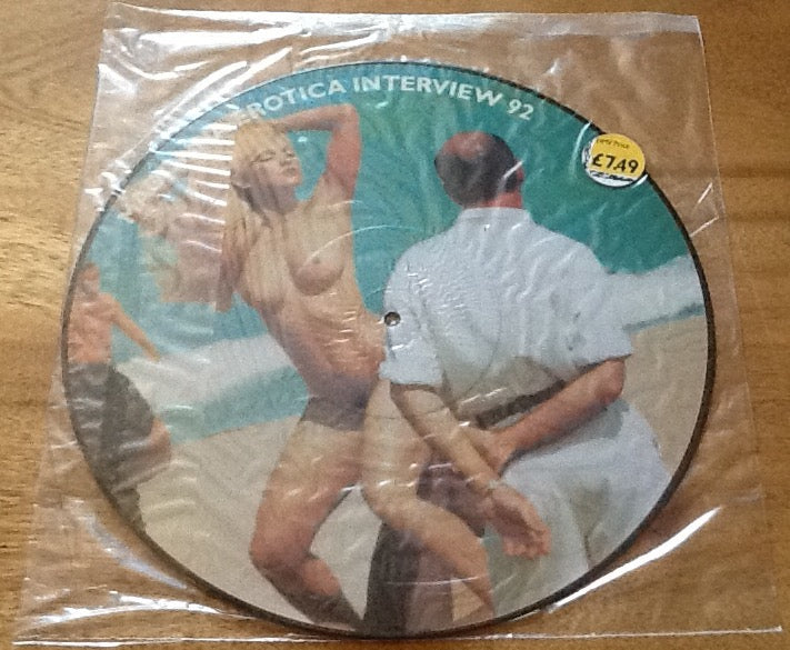 Madonna Erotica Interview NMint 12” Nude Picture Disc Vinyl Germany 1992