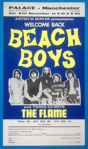 Beach Boys Handbill- Flyer Manchester 1970