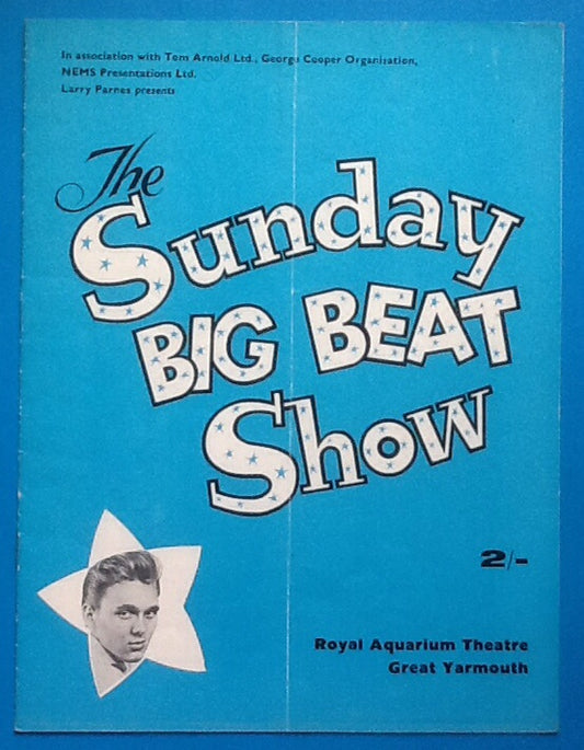 Billy Fury Programme Great Yarmouth 1966