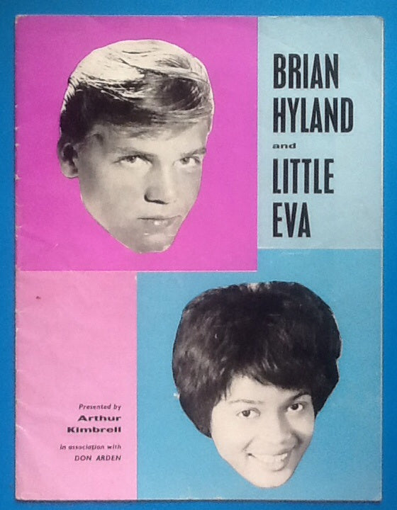 Brian Hyland Little Eva UK Tour Programme 1963