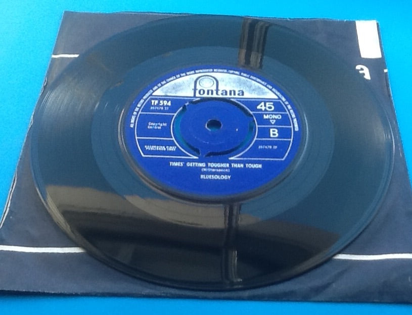 Bluesology Elton John Come Back, Baby Original UK Fontana 7"