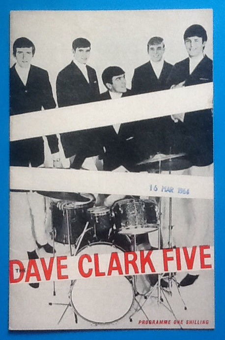 Dave Clark Five Programme Liverpool 1964