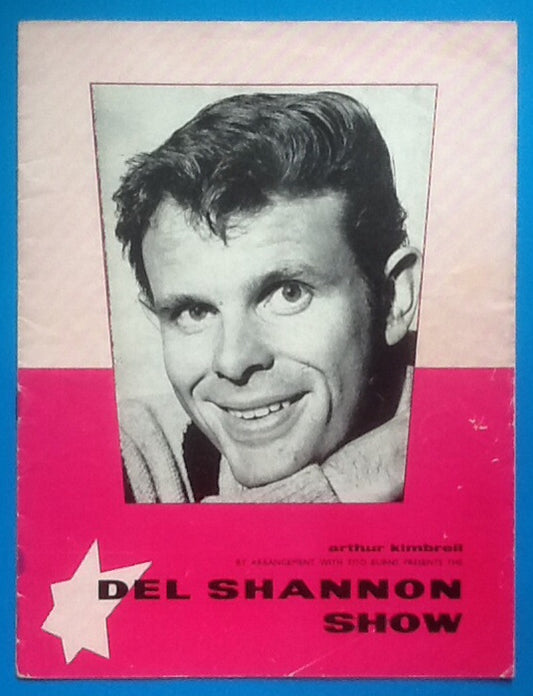 Del Shannon Johnny Tillotson Programme 1963