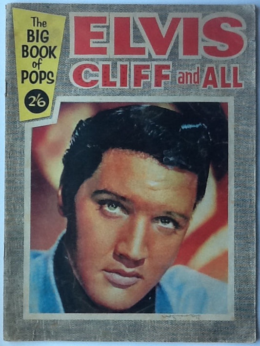 Elvis Presley Elvis Cliff and All The Big Book of Pops Magazine 1962