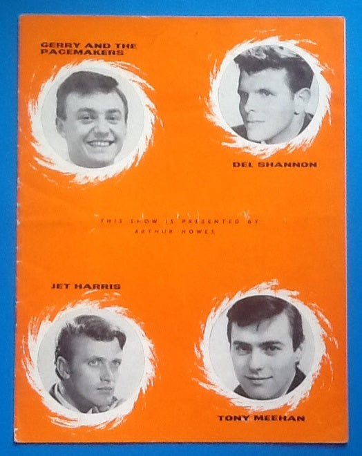 Gerry & the Pacemakers Del Shannon Tour Programme 1963