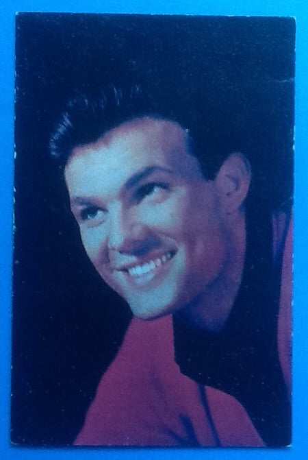 Tommy Roe Autographed Business Card