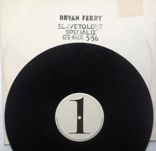 Bryan Ferry Slave To Love 3 Track NMint 12&#34;Promo Demo Vinyl Single UK 1985