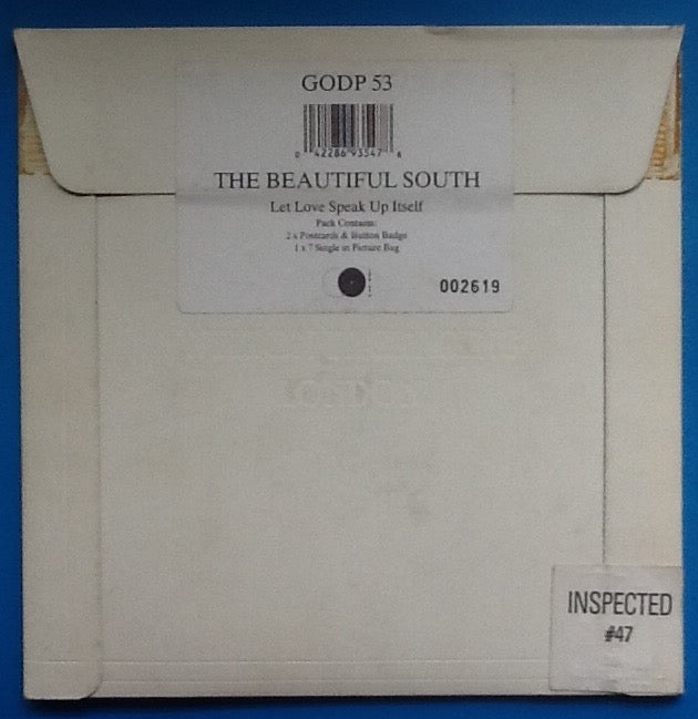 Beautiful South Let Love Speak Up Itself Ltd Ed Numbered Pack
