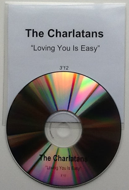 Charlatans Loving You Is Easy 1 Track Promo CD Single UK 2004