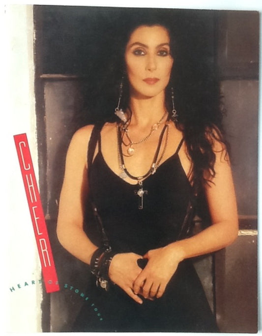 Cher Original Concert Programme and Ticket Wembley Arena London 1990