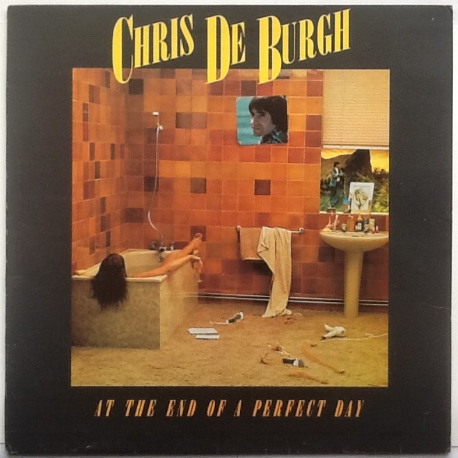 Chris De Burgh At The End Of A Perfect Day Fully Signed Autographed Album Cover 1977