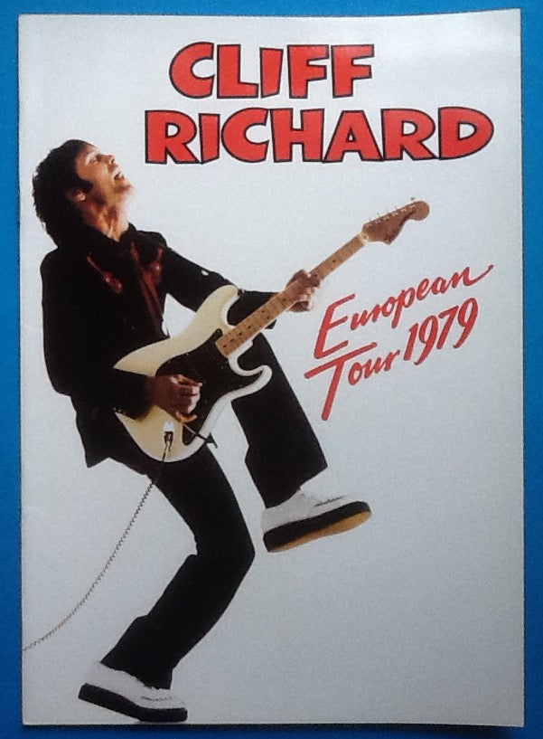 Cliff Richard Concert Programme European Tour 1979