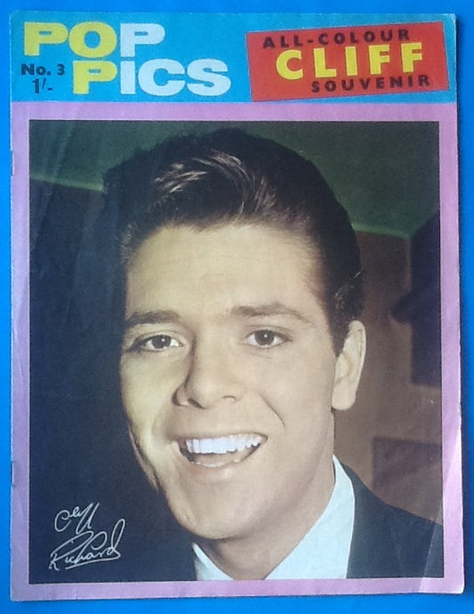 Cliff Richard Pop Pics Magazine No. 3 1963