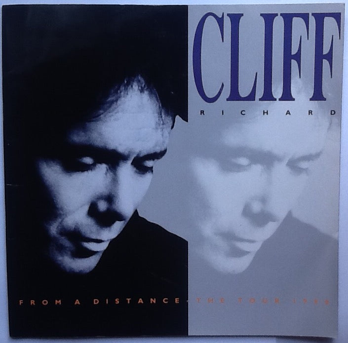 Cliff Richard Original Concert Programme From A Distance UK Tour 1990