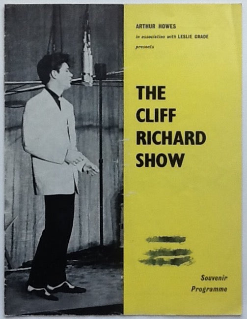 Cliff Richard & the Shadows Original Early Signed Concert Programme UK Tour 1959