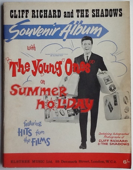 Cliff Richard Young Ones Summer Holiday Original Souvenir Album Song Book